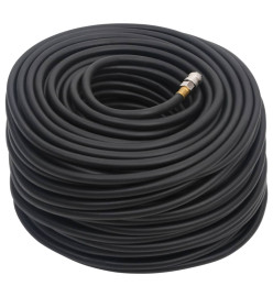 Tuyau d'air hybride noir 0,6" 50 m caoutchouc et PVC