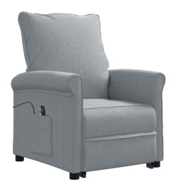 Fauteuil Gris clair Tissu