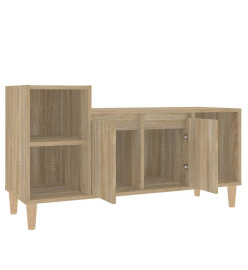 Meuble TV Chêne sonoma 100x35x55 cm Bois d'ingénierie