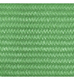 Voile d'ombrage 160 g/m² Vert clair 3x4x4 m PEHD