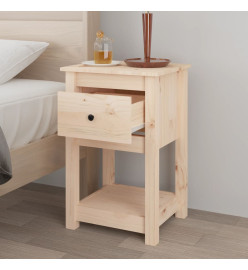 Table de chevet 40x35x61,5 cm Bois de pin massif