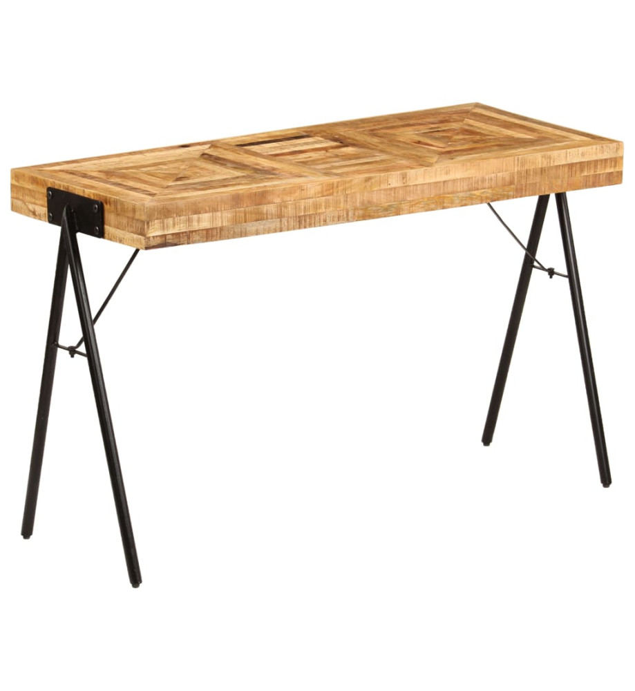 Table à écrire Bois de manguier massif 118 x 50 x 75 cm