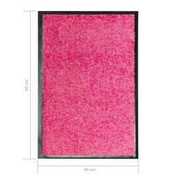 Paillasson lavable Rose 40x60 cm