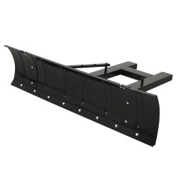 Chasse-neige pour chariot élévateur 150x38 cm Noir