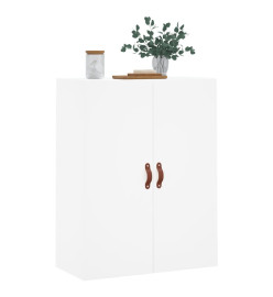 Armoire murale blanc 69,5x34x90 cm