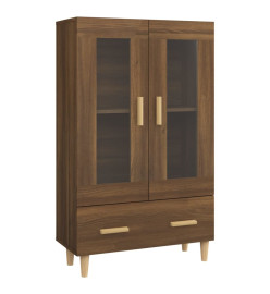 Buffet Chêne marron 70x31x115 cm Bois d'ingénierie