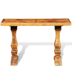 Table console Bois de récupération massif