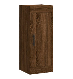 Armoire murale chêne marron 34,5x34x90 cm bois d'ingénierie