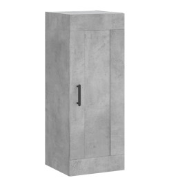 Armoire murale gris béton 34,5x34x90 cm bois d'ingénierie