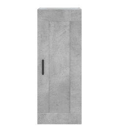 Armoire murale gris béton 34,5x34x90 cm bois d'ingénierie