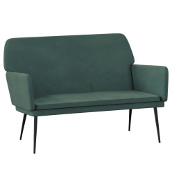 Banc Vert foncé 108x79x79 cm Velours