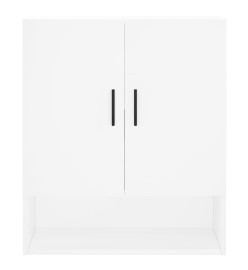 Armoire murale blanc 60x31x70 cm bois d'ingénierie