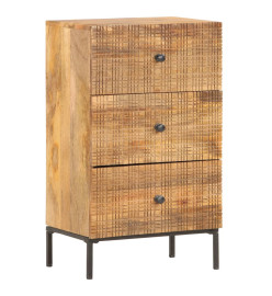 Buffet 45x30x75 cm Bois de manguier massif