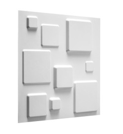 WallArt Panneaux muraux 3D 24 pcs GA-WA09 carrés