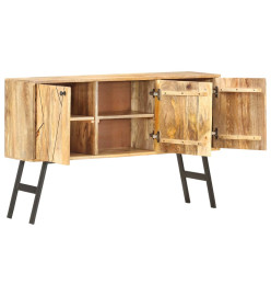 Buffet 118x30x75 cm Bois de manguier massif