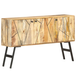 Buffet 118x30x75 cm Bois de manguier massif