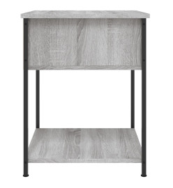 Table de chevet sonoma gris 44x45x58 cm bois d'ingénierie