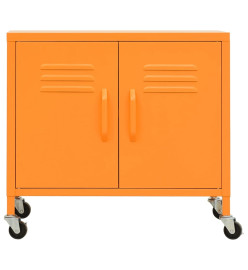 Armoire de rangement Orange 60x35x56 cm Acier