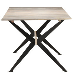 Table de salle à manger 180x90x76 cm Bois de manguier massif