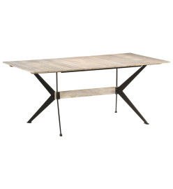 Table de salle à manger 180x90x76 cm Bois de manguier massif