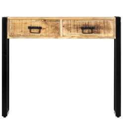 Table console 90 x 30 x 75 cm Bois de manguier massif