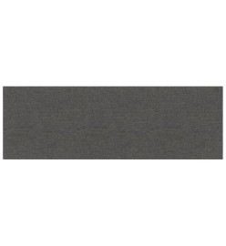 Panneaux muraux 12 pcs Gris foncé 90x30 cm Tissu 3,24 m²