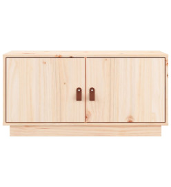 Meuble TV 80x34x40 cm Bois de pin massif