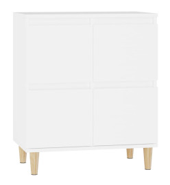 Buffet Blanc 60x35x70 cm Bois d'ingénierie