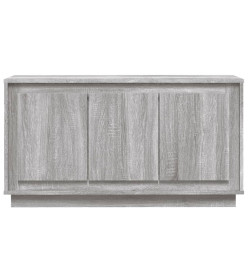 Buffet sonoma gris 102x35x55 cm bois d'ingénierie