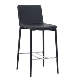 Ensemble de bar 3 pcs Similicuir Noir