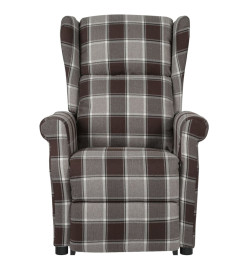 Fauteuil de massage Marron Tissu