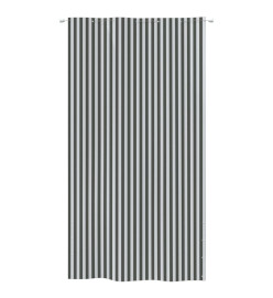 Écran de balcon Anthracite et blanc 140x240 cm Tissu Oxford