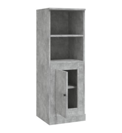 Buffet haut gris béton 36x35,5x103,5 cm bois d'ingénierie