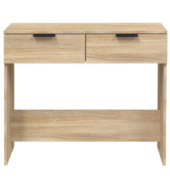 Table console Chêne sonoma 90x36x75 cm Bois d'ingénierie