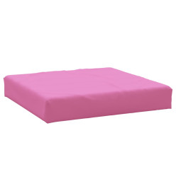 Coussins de palette 2 pcs rose tissu Oxford