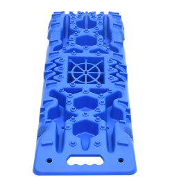 Planches de traction 2 pc Bleu 107x31x7 cm Nylon