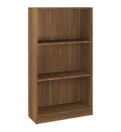 Bibliothèque Chêne marron 60x24x109 cm Bois d'ingénierie