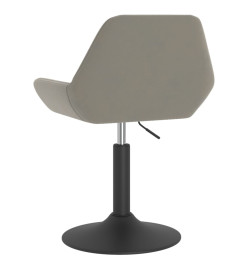 Tabouret de bar Gris clair Velours