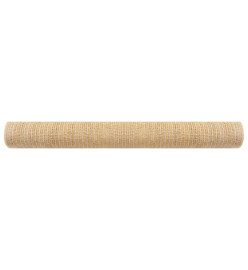 Filet brise-vue Beige 1,5x25 m PEHD 195 g/m²