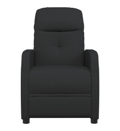 Fauteuil de massage Noir Tissu