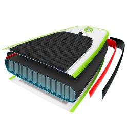 Ensemble de planches SUP gonflables Vert et blanc