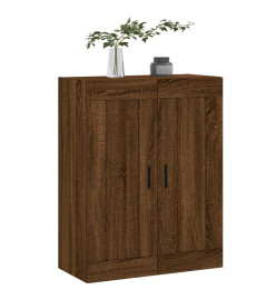 Armoire murale chêne marron 69,5x34x90 cm bois d'ingénierie