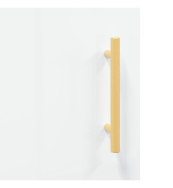 Armoires murales 2 pcs blanc brillant bois d'ingénierie