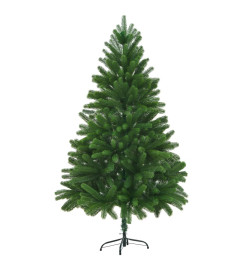 Arbre de Noël artificiel aiguilles réalistes 210 cm vert