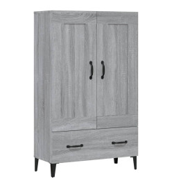 Buffet Sonoma gris 70x31x115 cm Bois d'ingénierie