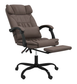 Fauteuil inclinable de bureau Marron Similicuir