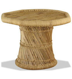 Table basse bambou octogonale 60 x 60 x 45 cm