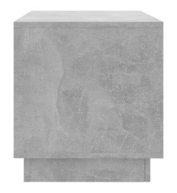 Meuble TV Gris béton 102x41x44 cm Aggloméré