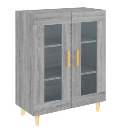 Buffet sonoma gris 69,5x34x90 cm bois d'ingénierie