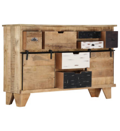 Buffet 140x38x90 cm Bois de manguier massif